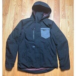 RIDE Outwear Division 10K Jacket Snow Snowboarding Skiing Black Red Small
